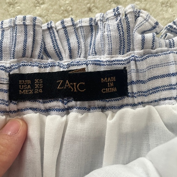 ZARA Striped Skirt Size XS - Picture 2 of 2